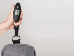 Noname Багажные весы с покрытием soft touch «Gravity», черный