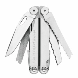 Leatherman Мультитул Wave Plus, стальной