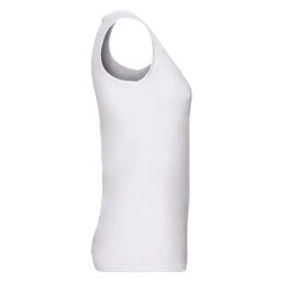 Textile Майка женская "Lady-Fit Valueweight Vest", белый_M, 100% х/б, 160 г/м2