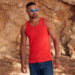 Textile Майка мужская "Athletic Vest", серый_2XL, 100% х/б, 160 г/м2
