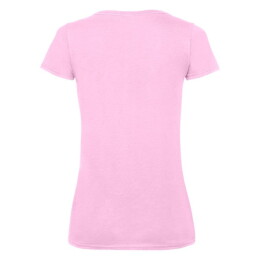 Textile Футболка "Lady-Fit V-Neck T", светло-розовый_XL, 95% х/б, 5% эластан, 210 г/м2