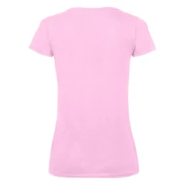 Textile Футболка "Lady-Fit V-Neck T", светло-розовый_XL, 95% х/б, 5% эластан, 210 г/м2