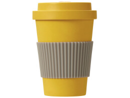 Noname Термокружка "Muffin" из натуральных волокон, желтый