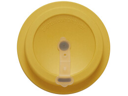 Noname Термокружка "Muffin" из натуральных волокон, желтый