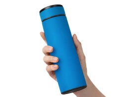 Noname Термос «Confident» с покрытием soft-touch 420мл, голубой
