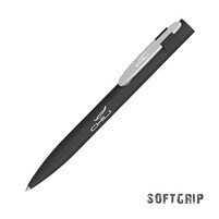 Ручка шариковая "Lip SOFTGRIP" черный с серебристым