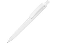 Ручка шариковая пластиковая из RPET "RECYCLED PET PEN STEP F", белый