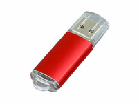 USB 2.0- флешка на 8 Гб с прозрачным колпачком