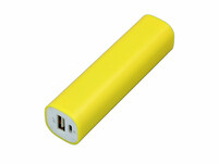 PB030 Универсальное зарядное устройство power bank  прямоугольной формы. 2600MAH. Желтый