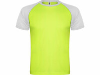 Спортивная футболка "Indianapolis" мужская, неоновый зеленый/белый
