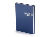 Ежедневник А5 датированный «Бумвинил» 2022, синий