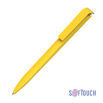 Ручка шариковая TRIAS SOFTTOUCH желтый