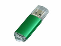 USB 2.0- флешка на 8 Гб с прозрачным колпачком