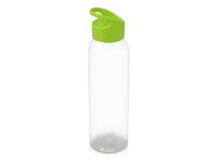 Бутылка для воды "Plain" 630 мл, прозрачный/зеленый