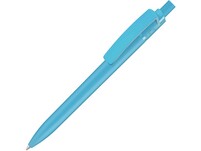 Ручка шариковая пластиковая из RPET "RECYCLED PET PEN STEP F", голубой