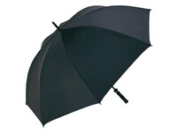 Зонт-трость «Shelter» c большим куполом, черный