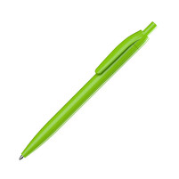Ручка шариковая "Phil" из антибактериального пластика зеленое яблоко