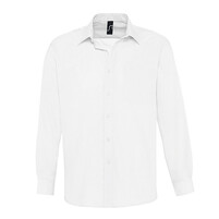 Рубашка "Baltimore", белый_S, 65% полиэстер, 35% хлопок, 105г/м2