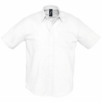 Рубашка мужская с коротким рукавом BRISBANE, белая