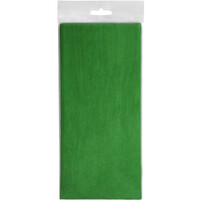 Упаковочная бумага "Тишью", зеленый, 10 листов в упаковке, размер листа 50*75 см