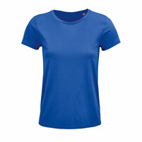 Футболка женская "CRUSADER WOMEN", ярко-синий, M, 100% органический хлопок, 150 г/м2