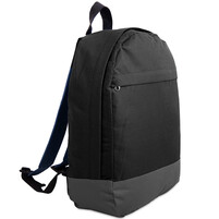 Рюкзак "URBAN",  черный/серый, 39х27х10 cм, полиэстер 600D