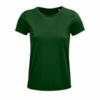 Футболка женская "CRUSADER WOMEN", темно-зеленый, L, 100% органический хлопок, 150 г/м2