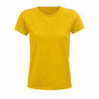 Футболка женская "CRUSADER WOMEN", желтый, M, 100% органический хлопок, 150 г/м2
