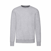 Свитшот без начеса "Lightweight Set-in Sweat", серый, 2XL, 80% х/б 20% полиэстер, 240 г/м2