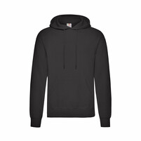 Толстовка "Hooded Sweat", черный_S, 80% х/б, 20% п/э, 280 г/м2