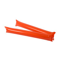 Палки-стучалки надувные "Оле-Оле" ; красный; 60х10 см., ПВХ;