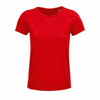 Футболка женская "CRUSADER WOMEN", красный, XL, 100% органический хлопок, 150 г/м2