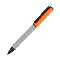 BRO, ручка шариковая, оранжевый, металл, пластик