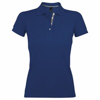 Рубашка поло женская PORTLAND WOMEN 200 синий ультрамарин