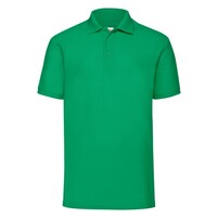 Поло "65/35 Polo", зеленый_2XL, 65% п/э, 35% х/б, 180 г/м2