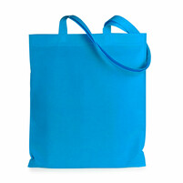 Сумка для покупок "JAZZIN", голубойй, 40 x 36 см; 100% полиэстер, 80г/м2