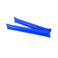 Палки-стучалки надувные "Оле-Оле" ; синий; 60х10 см., ПВХ;
