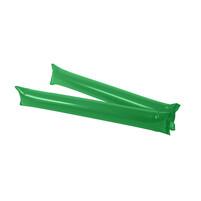 Палки-стучалки надувные "Оле-Оле" ; зеленый; 60х10 см., ПВХ;