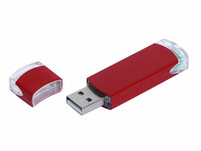 USB 3.0- флешка промо на 128 Гб прямоугольной классической формы