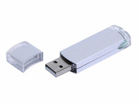 USB 3.0- флешка промо на 128 Гб прямоугольной классической формы