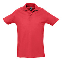 Рубашка поло мужская SPRING II,красный,4XL,100% хлопок, 210/м2