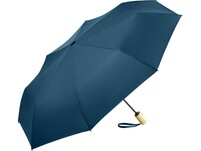 Зонт складной 5429 ÖkoBrella из бамбука, полуавтомат, navy