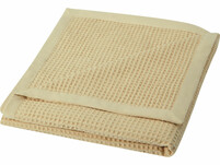 Вафельное одеяло Abele 150 x 140 см из хлопка, бежевый