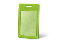 Вертикальный карман из экокожи для карты "Favor", зеленое яблоко
