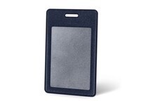 Вертикальный карман из экокожи для карты "Favor", темно-синий