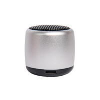 Портативная mini Bluetooth-колонка Sound Burger "Loto" серебро