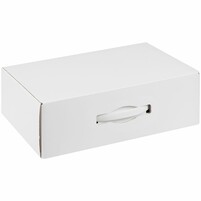 Коробка Matter Light, белая, с белой ручкой
