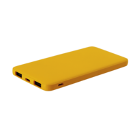 Внешний аккумулятор Bplanner Power 1 ST, софт-тач, 5000 mAh (Желтый)