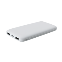 Внешний аккумулятор Bplanner Power 2 ST, софт-тач, 10000 mAh (Белый)